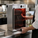 Commercial UV Sterilising Cabinet 24W Stainless Steel Unit