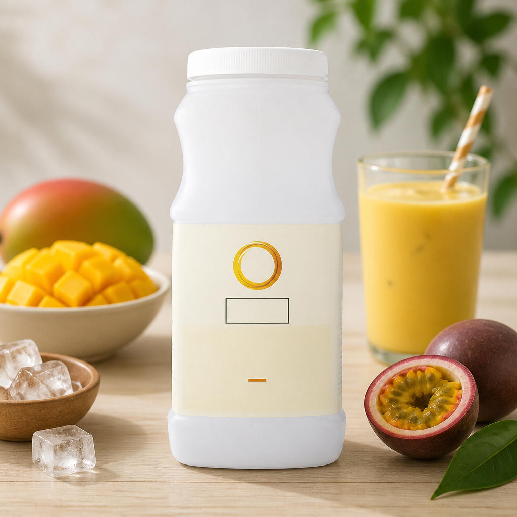 Commercial Mango & Passion Fruit Smoothie Mix 1Ltr