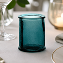 Commercial Tealight Candleholders 3" Recycled Glass Set