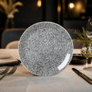 Commercial Coupe Plates 253mm Black Crackle Finish 12 Pack