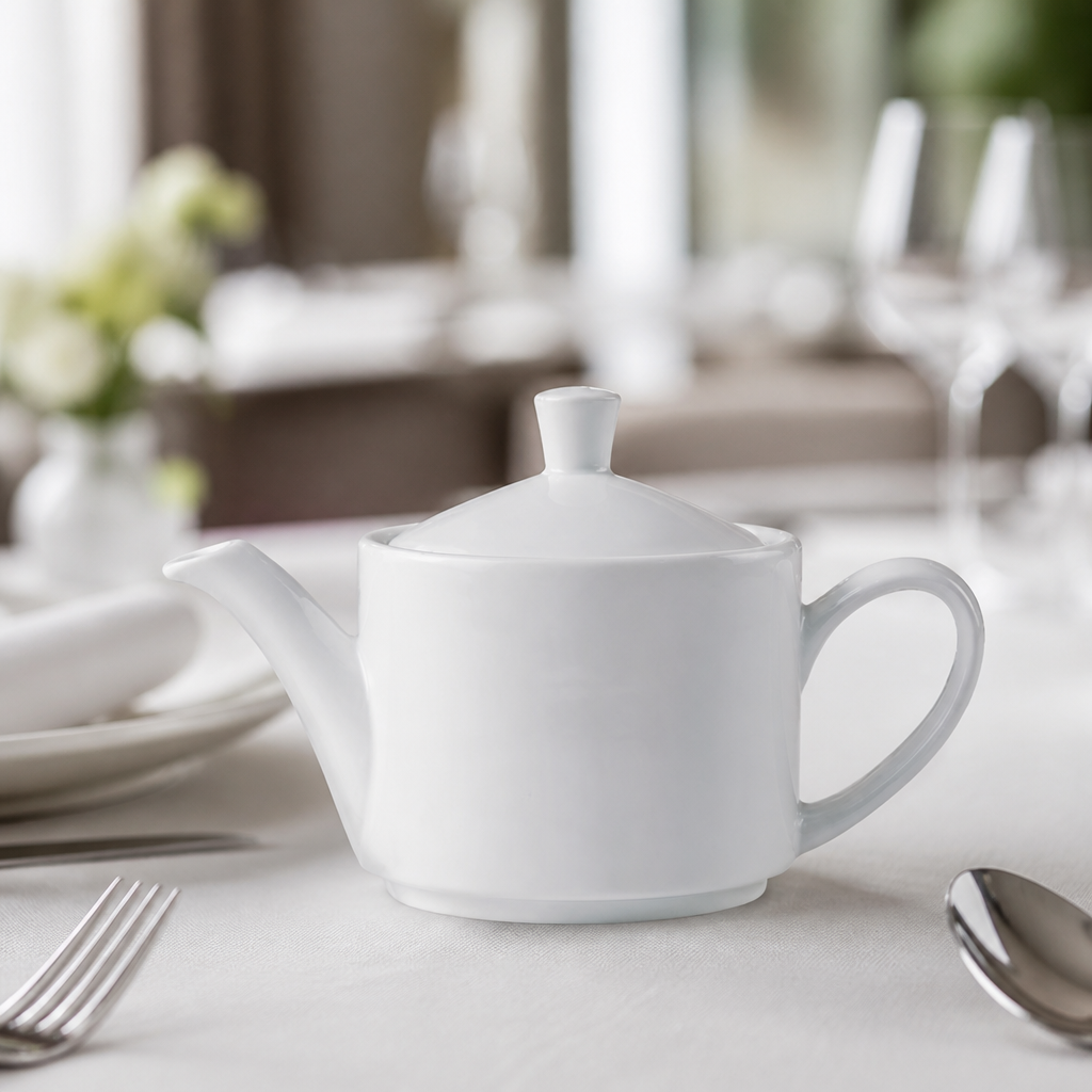 Set of 6 Commercial Teapots 852ml Ceramic