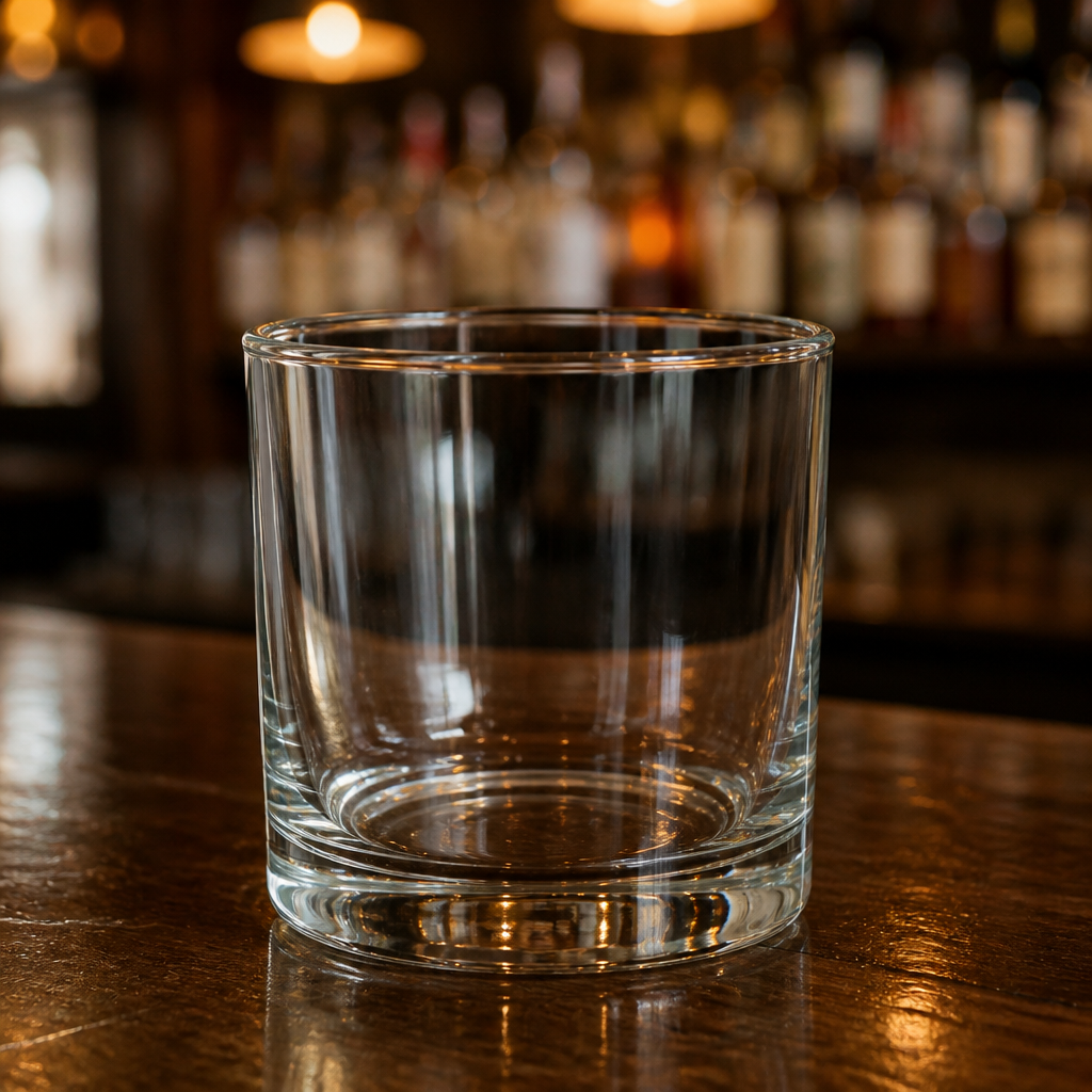Commercial whisky glasses 330ml clear tumblers 12 pack