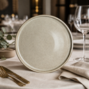 Commercial Stack Plates 230mm Vitrified China 12 Pack