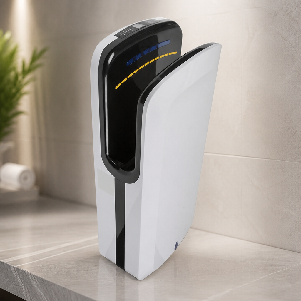 Commercial HEPA Touch-Free Hand Dryer 669mm Height