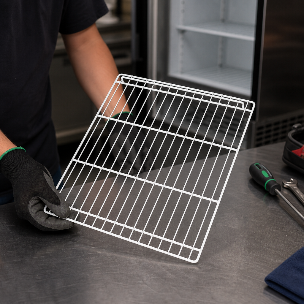 Commercial Fridge Shelf 640mm x 534mm Steel