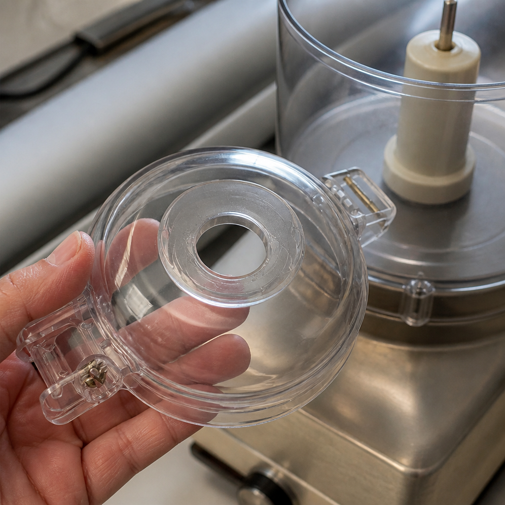Genuine commercial food processor bowl cover 180mm diameter