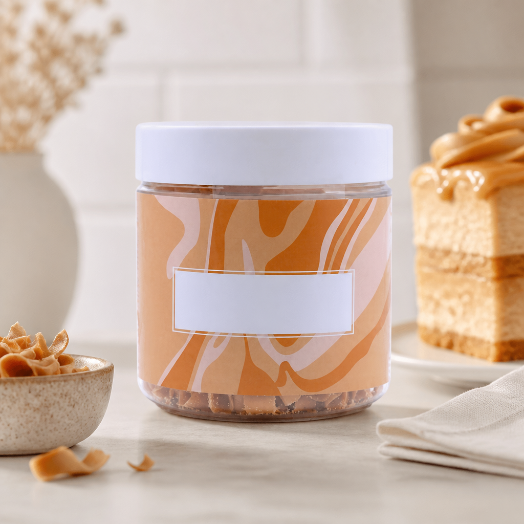 Caramel Chocolate Curls Topping 85g for Cakes and Desserts