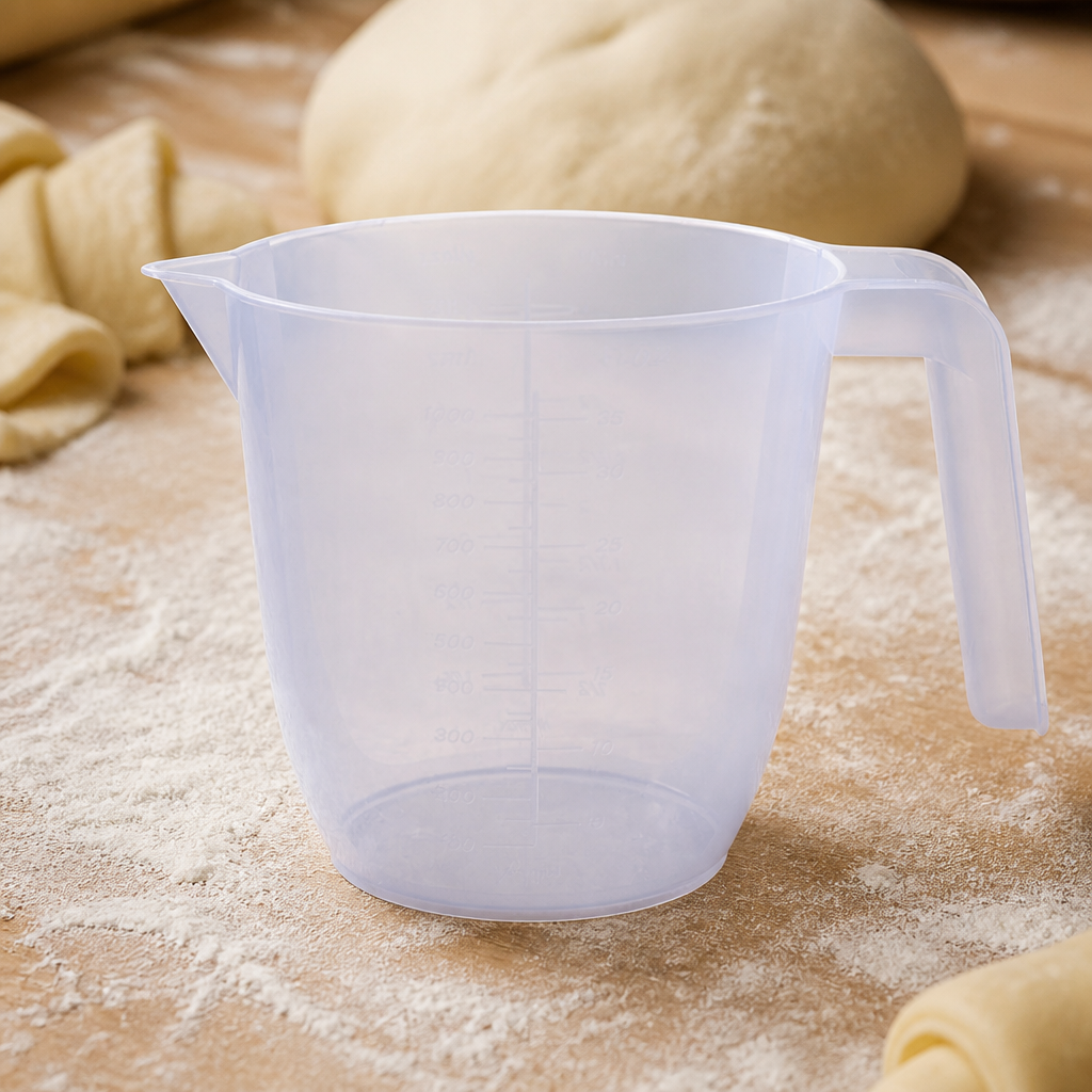 1 Litre Commercial Polypropylene Measuring Jug for Catering
