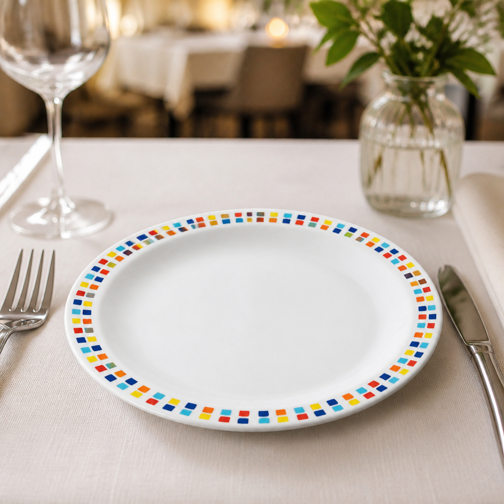 Commercial Melamine Side Plates 160mm - 48 Pack