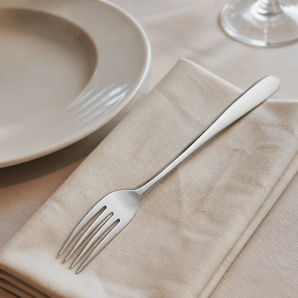 Commercial Serving Forks 12 Pack Stainless Steel Tableware