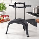 Commercial Manual Food Chopper with Interchangeable Blades