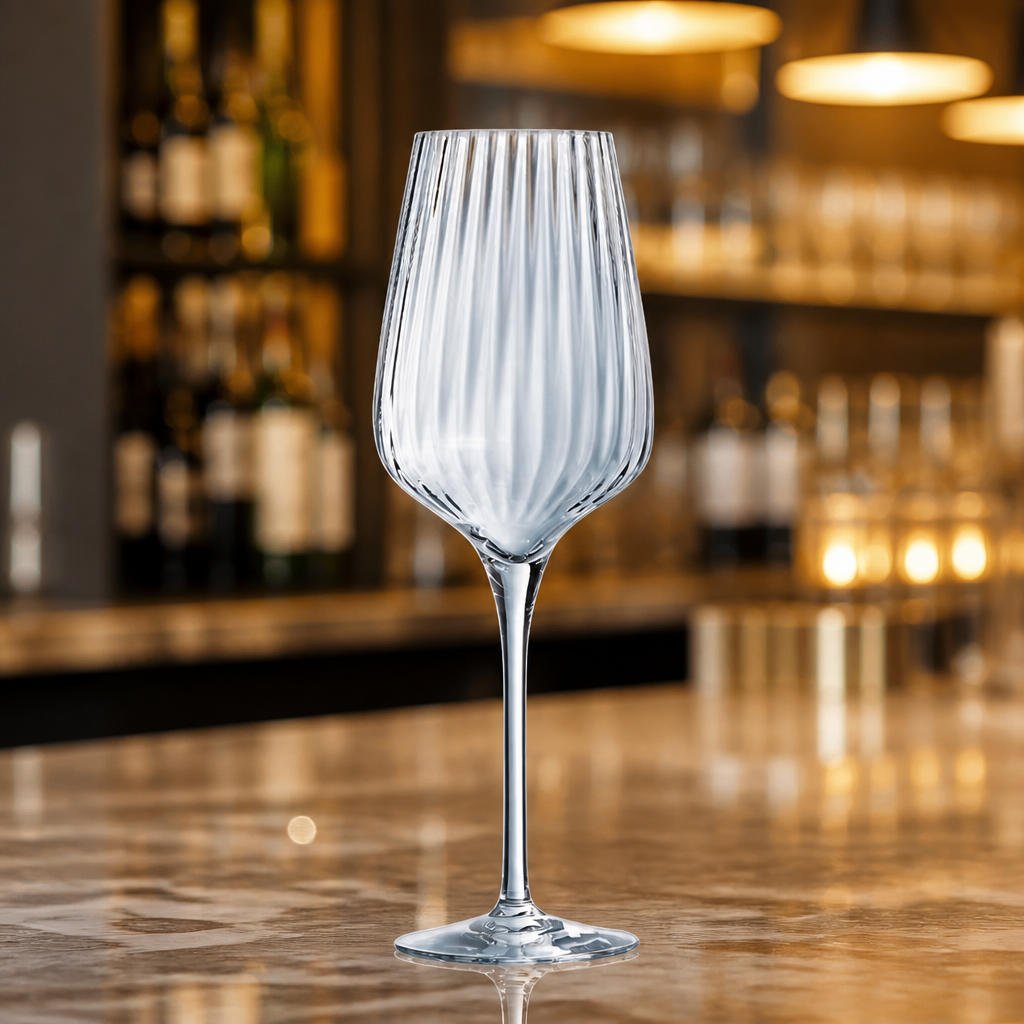 Commercial 450ml Wine Glasses - 24 Pack Stemware Set