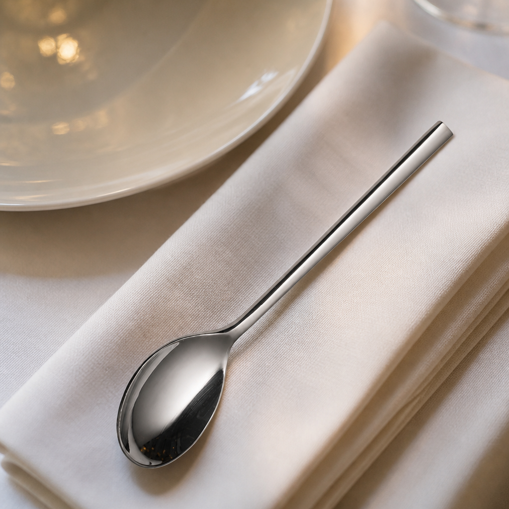 Commercial Dessert Spoons 12 Pack Stainless Steel Cutlery