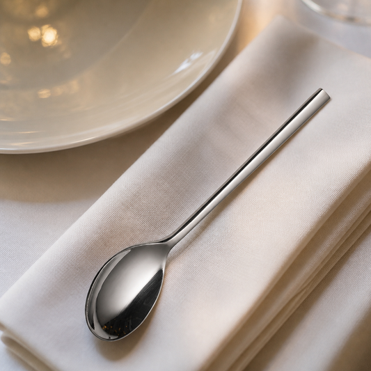 Commercial Dessert Spoons 12 Pack Stainless Steel Cutlery