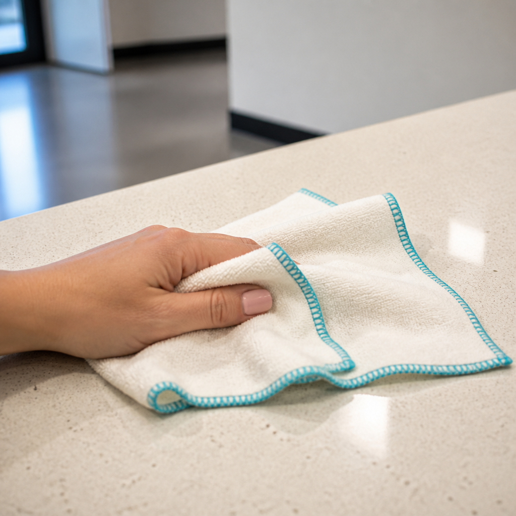Biodegradable Bamboo Cleaning Cloths 2 Pack Eco-Friendly