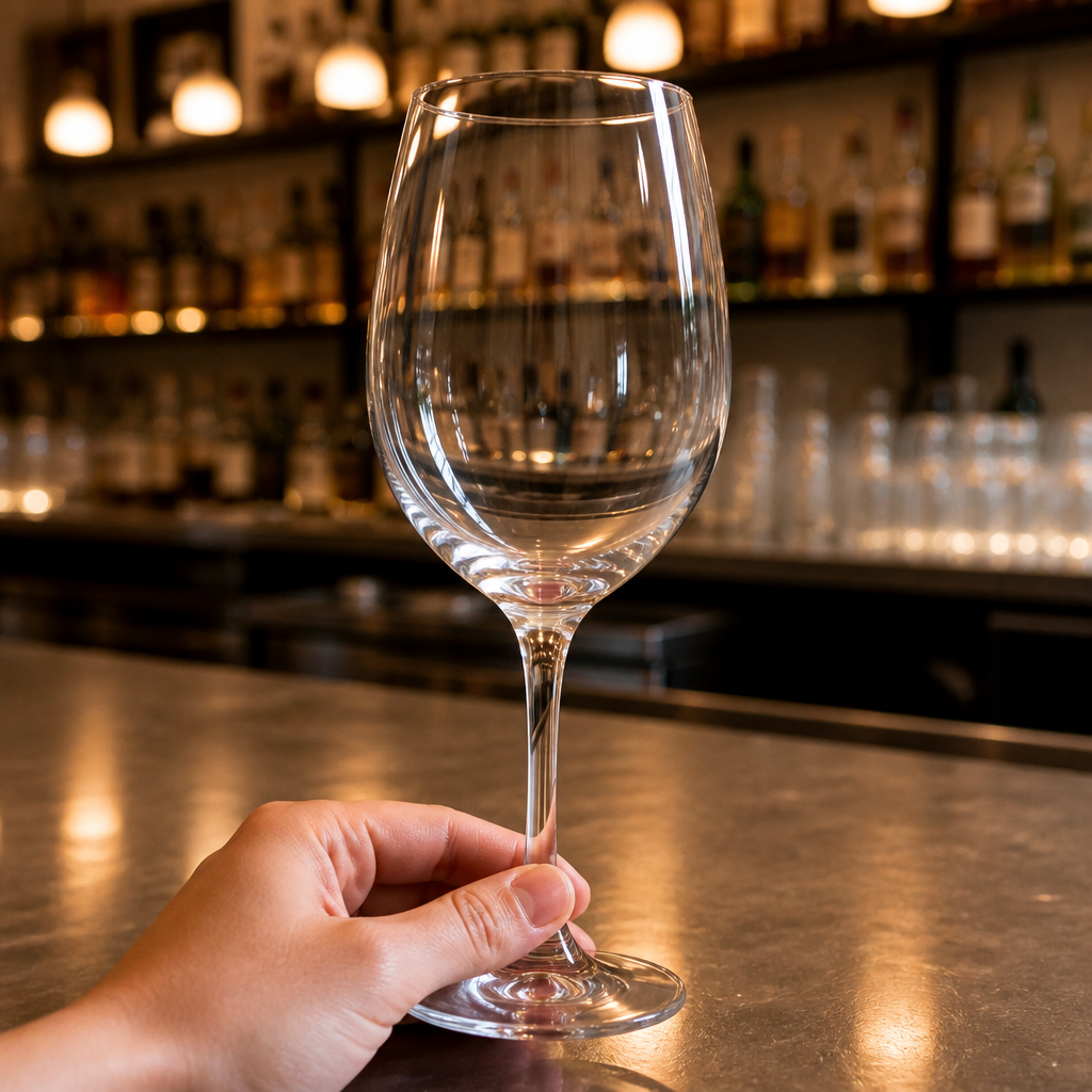 Commercial crystal red wine glasses 408ml 6 pack