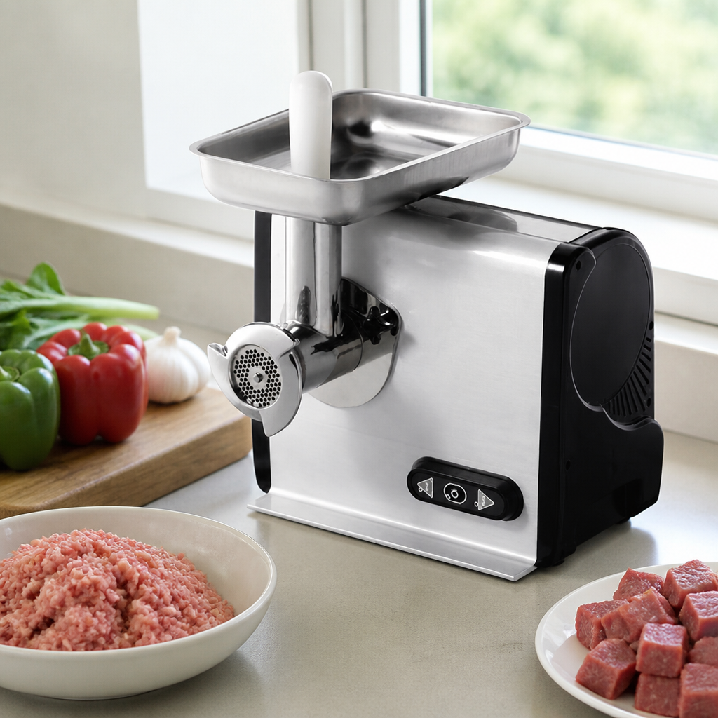 Commercial Meat Mincer 750W Heavy Duty Kitchen Grinder