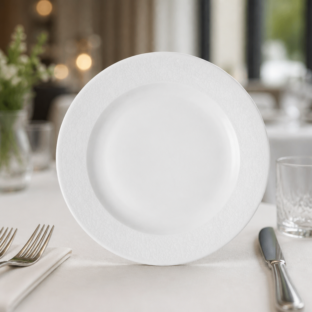 Commercial Ceramic Plates 170mm 12 Pack Dishwasher Safe