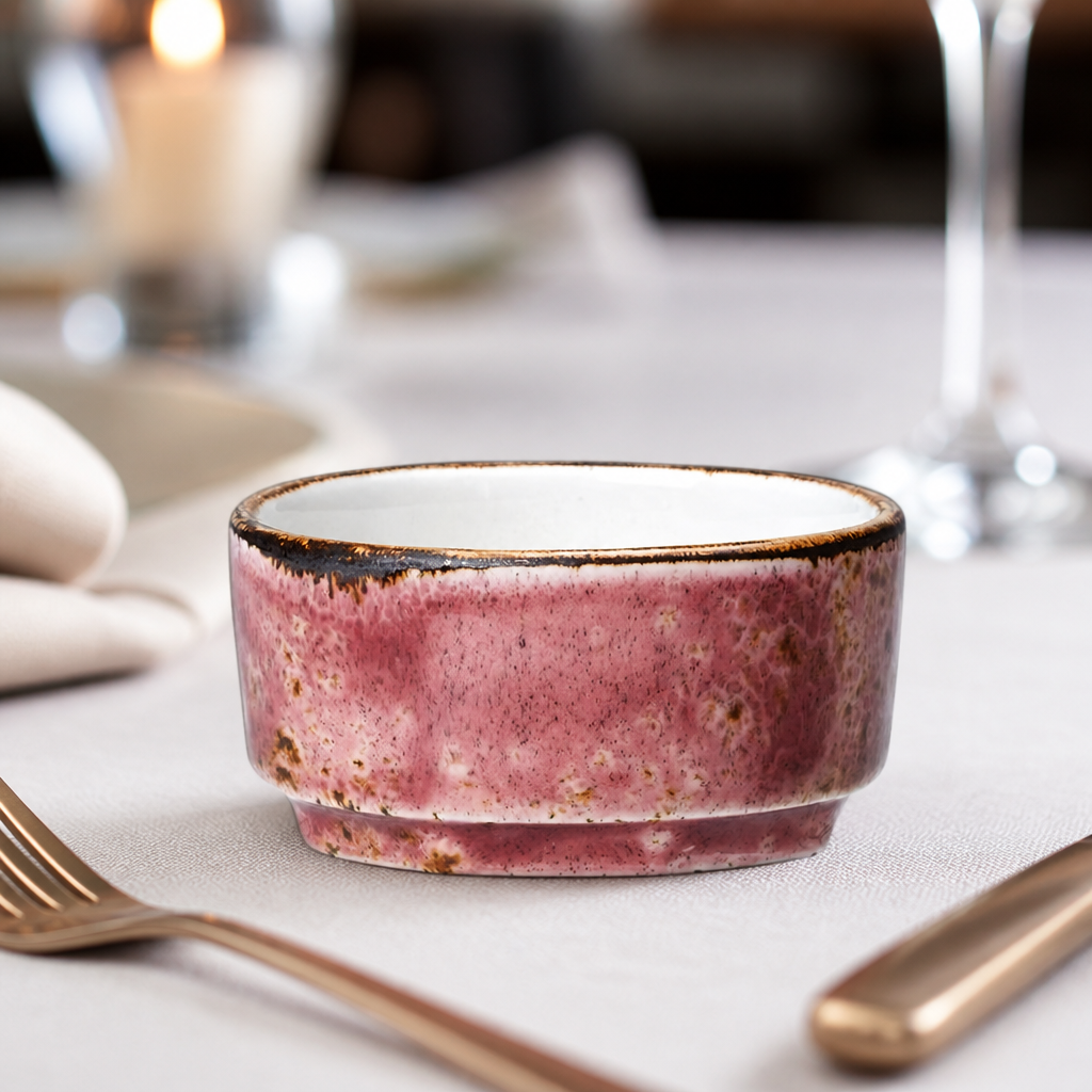 Commercial Raspberry Dipping Pots 65mm - 12 Pack