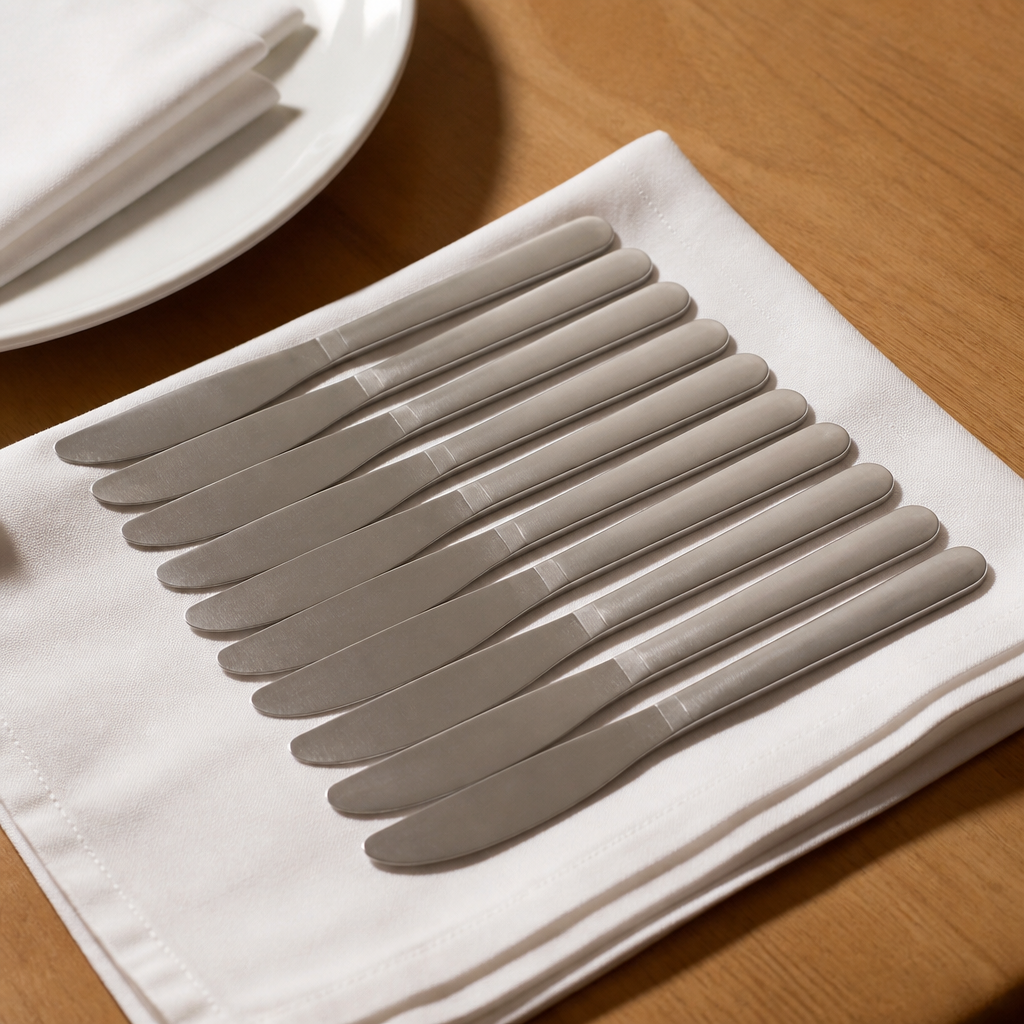 Commercial Children's Table Knives 12 Pack Stainless Steel