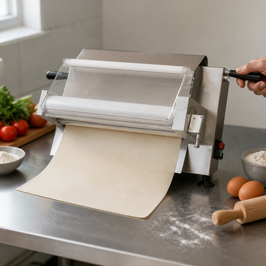 12" Commercial Dough Shaper Rolling Machine Stainless Steel