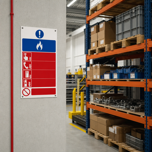 Fire Action Safety Sign – If You Discover Fire