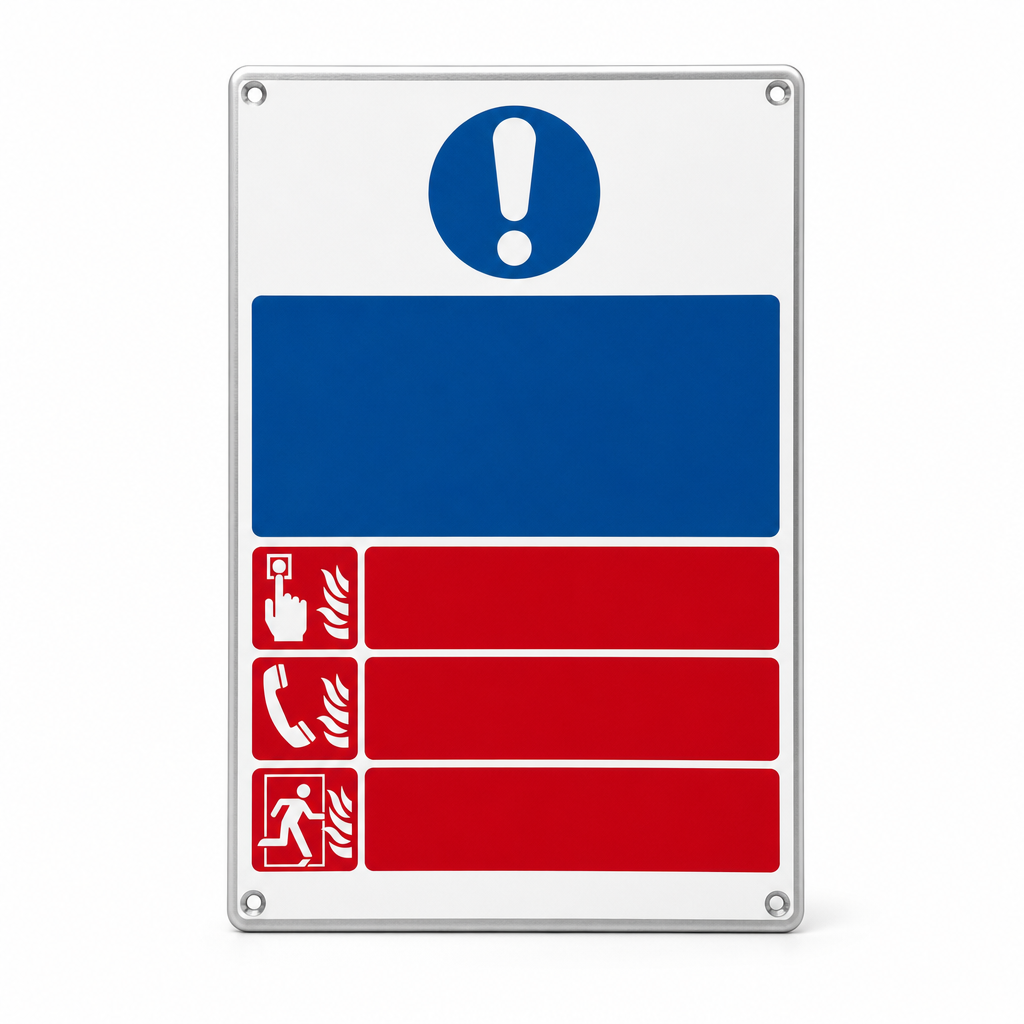 Fire Action Safety Sign – If You Discover Fire