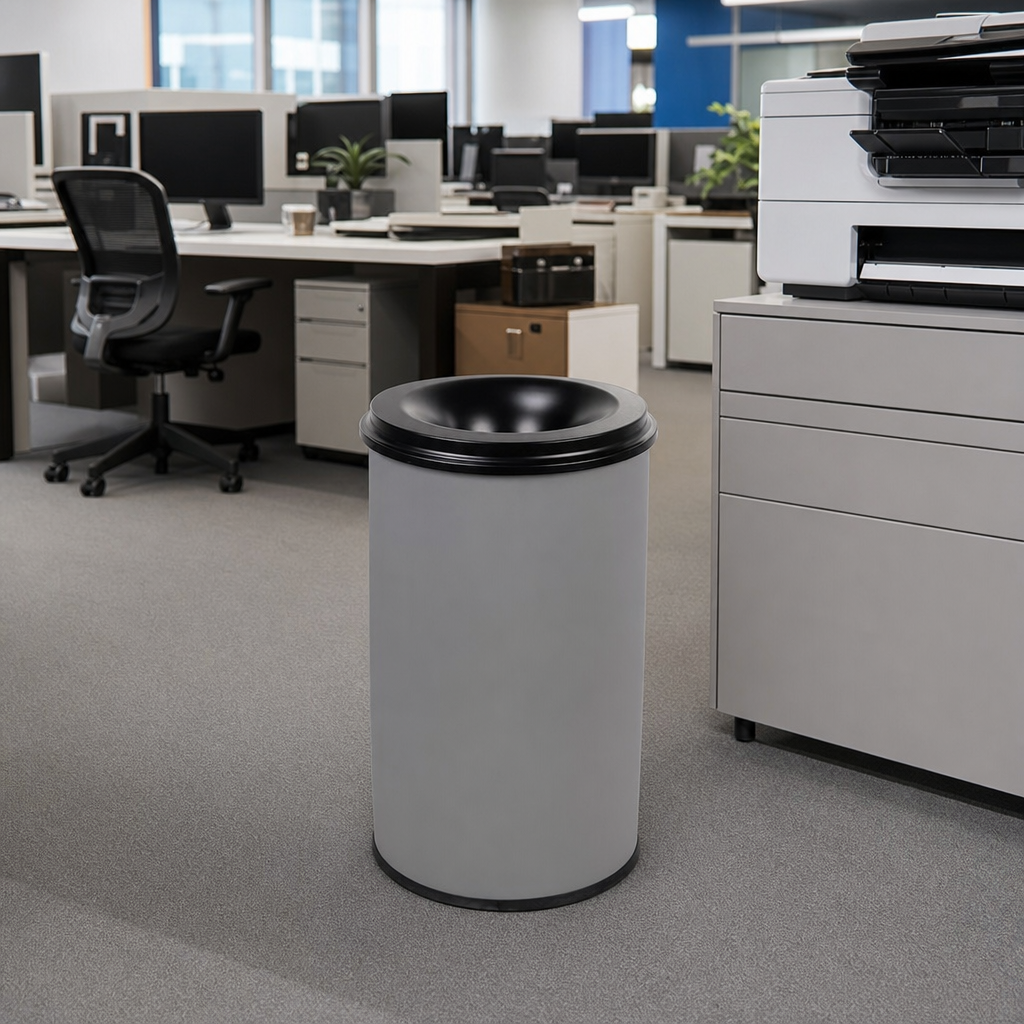 Fire Retardant Metal Waste Bins 20–110L