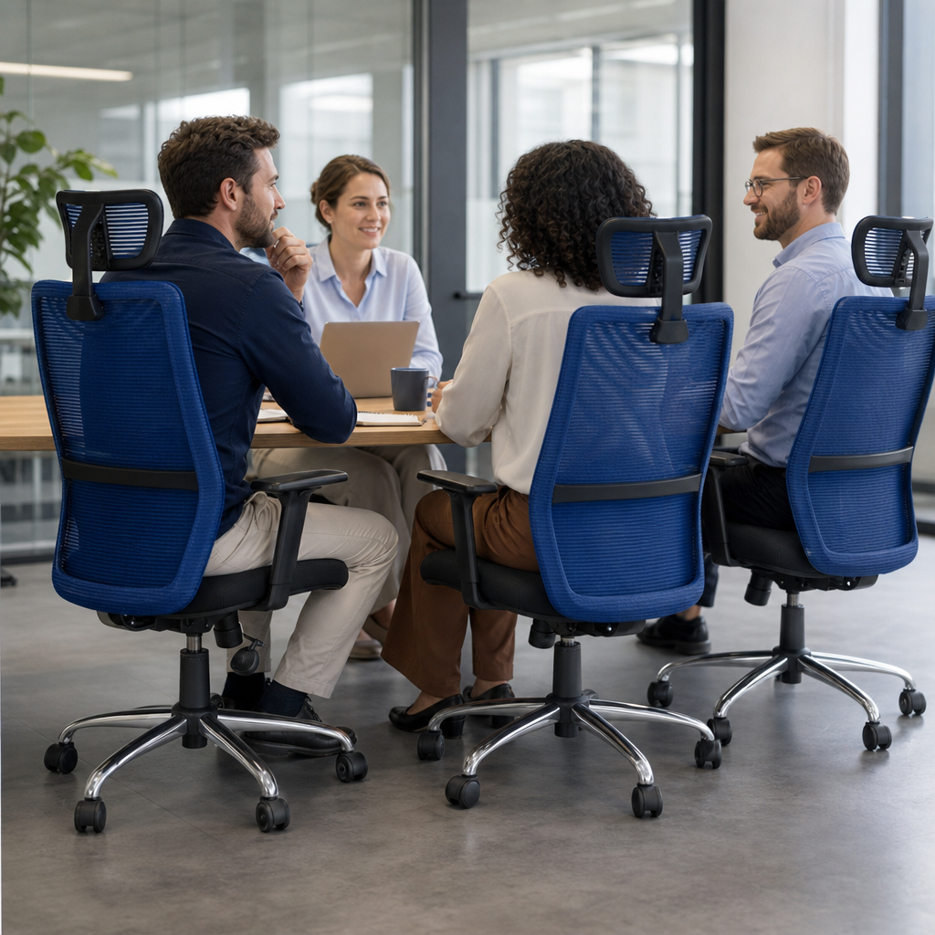 First Office Task Chair with Cushioned Seat