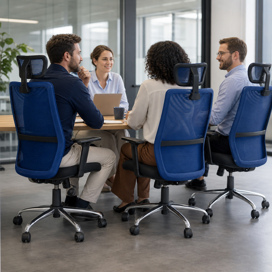 First Office Task Chair with Cushioned Seat