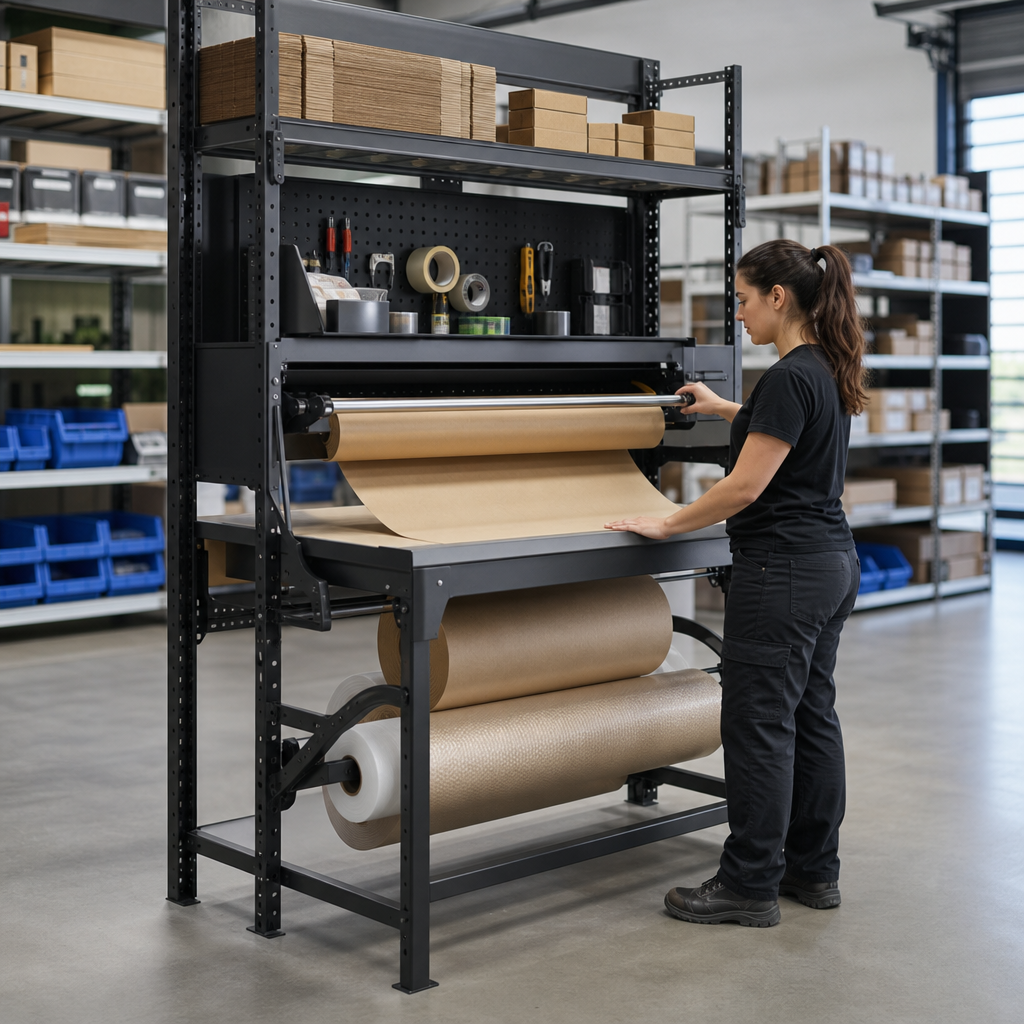 Fixed Cutting Station for Thick Roll Packaging Materials