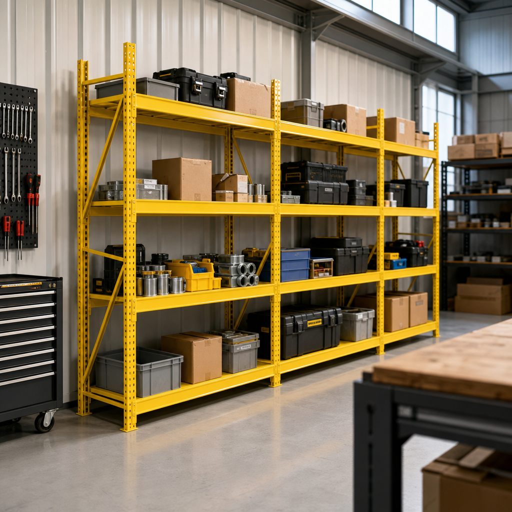 Fixed Yellow Steel Trestle 175kg Capacity