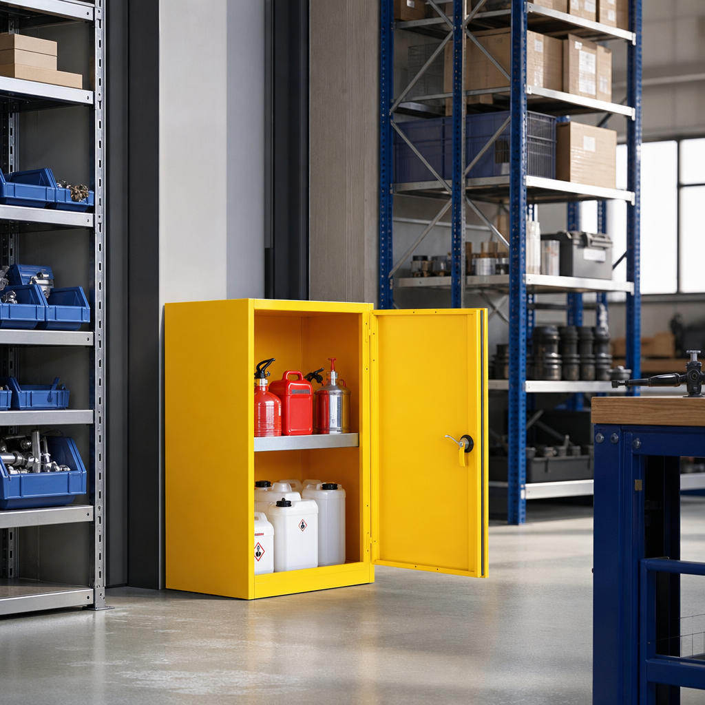 Flammable Storage COSHH Cabinet 700 x 915mm