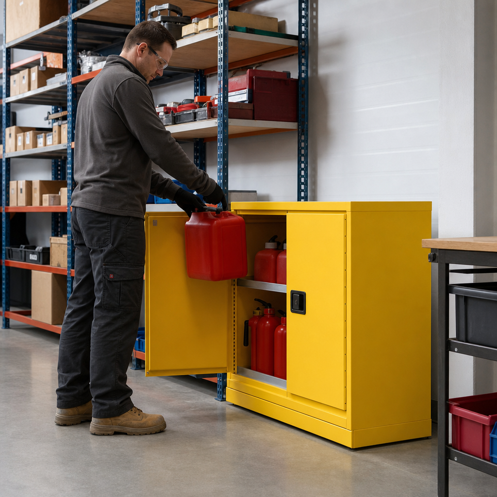 Flammable Storage COSHH Cabinet 900 x 915mm