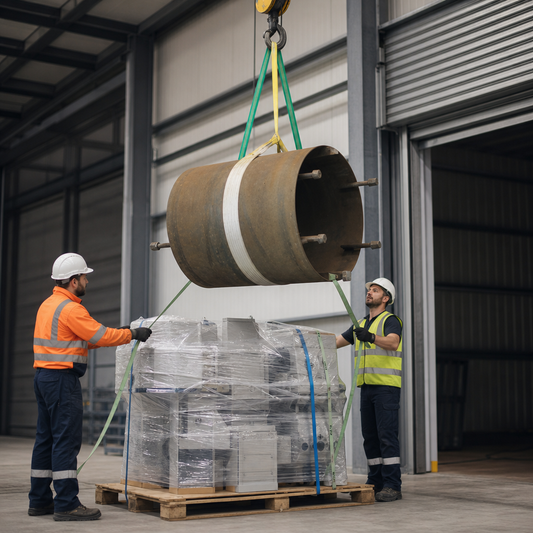 Flat Webbing Lifting Slings with Safety Colour Coding