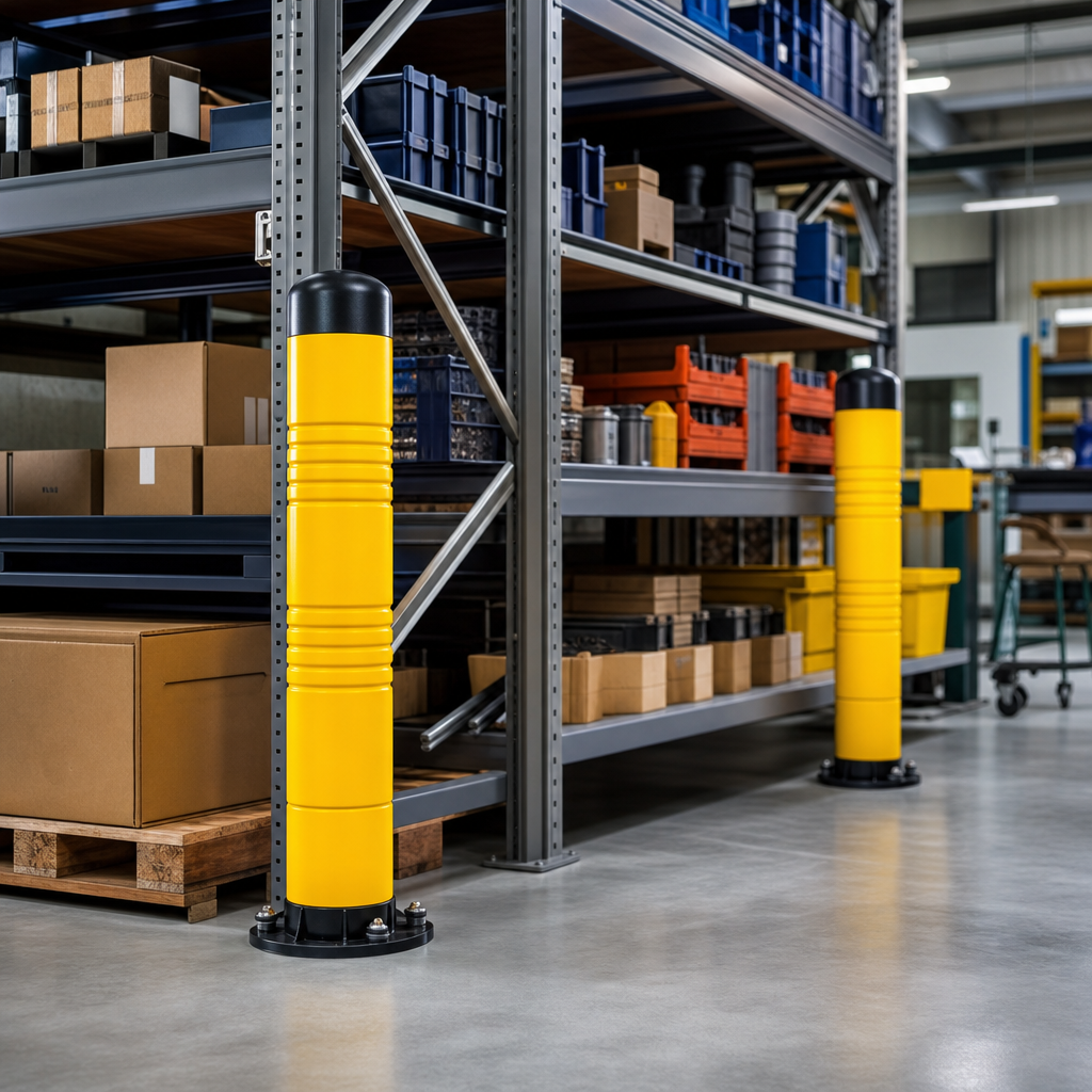Flexible Impact Protection Posts for Indoor Areas