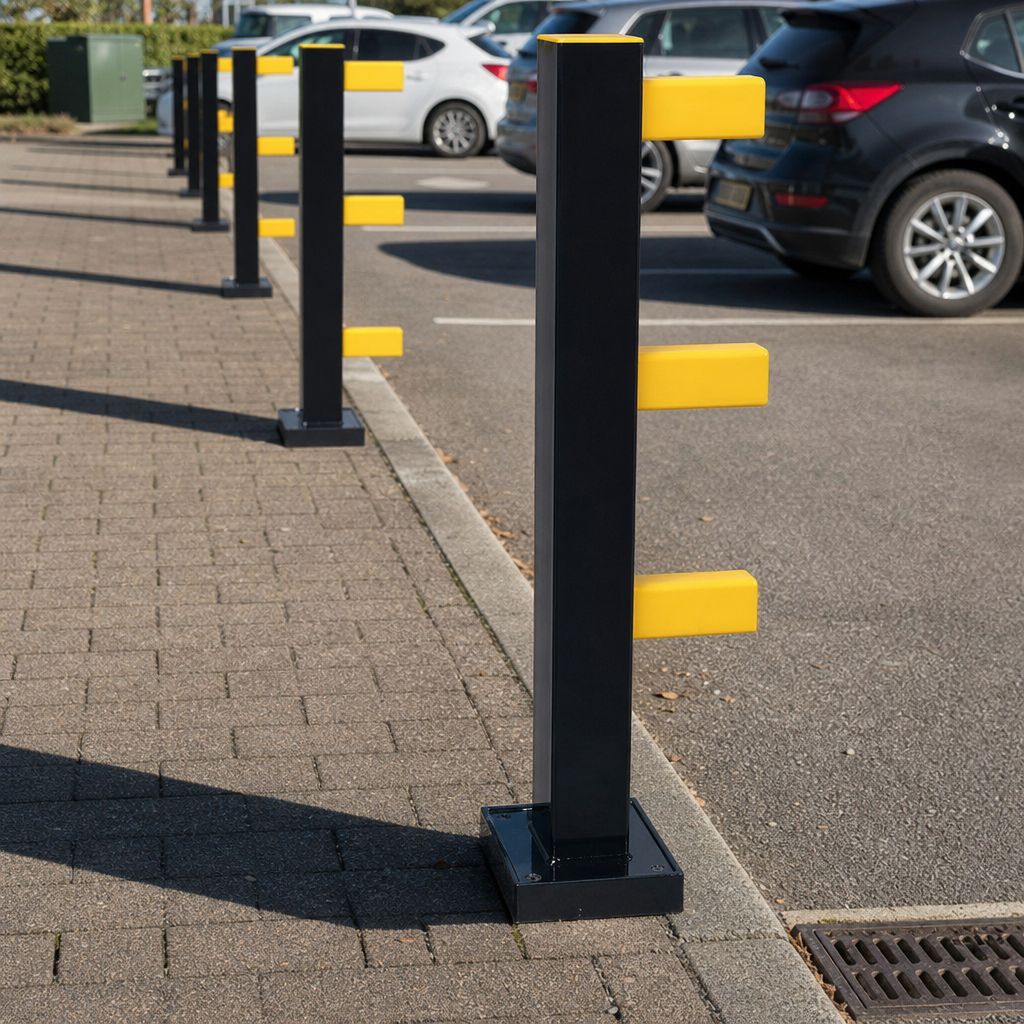 Flexible Outdoor Impact Protection Posts