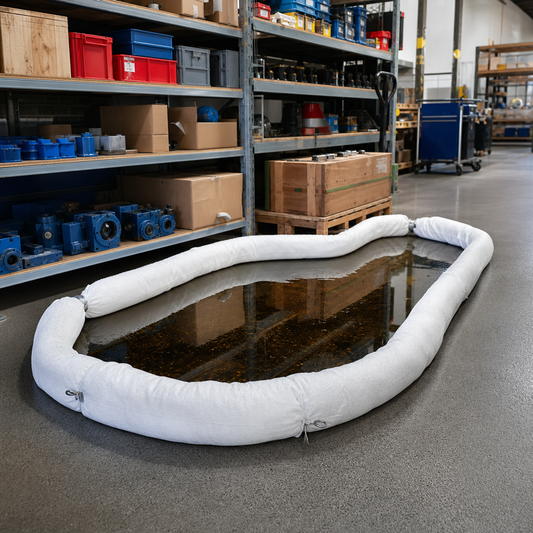 Floating Oil Spill Absorbent Barrier Booms