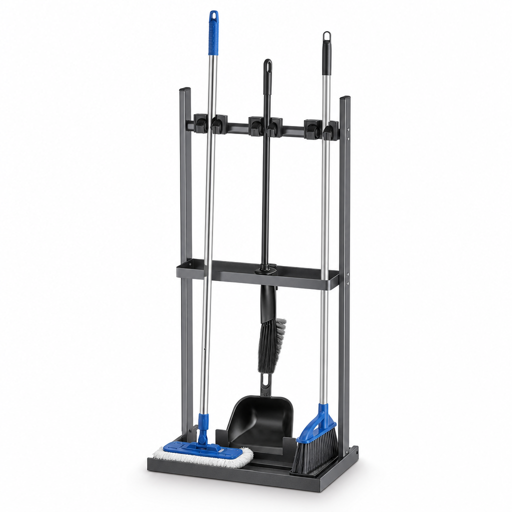 Floorstanding Cleaning Equipment Holder