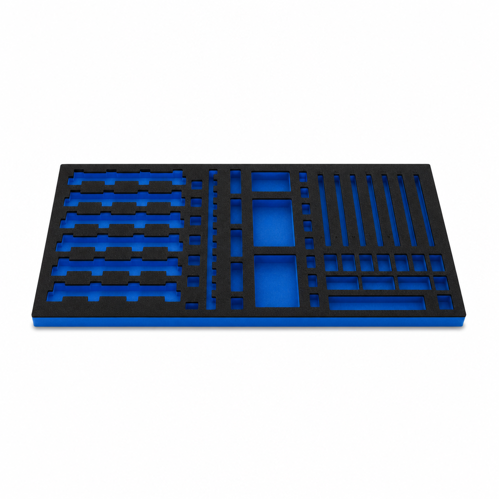 Foam Inlay Mat for 550 x 1050mm Tool Cupboard Drawers