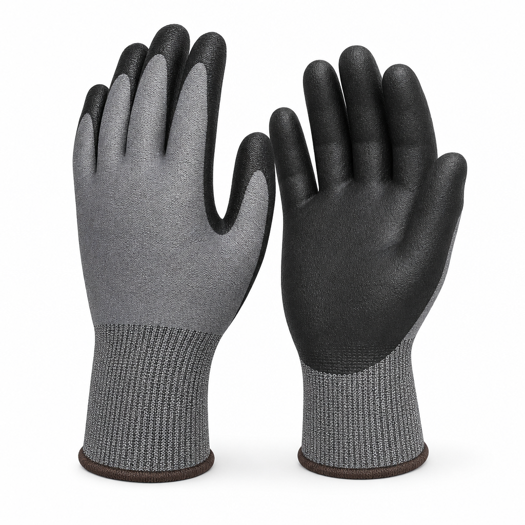 Foam Nitrile Coated Handling Gloves