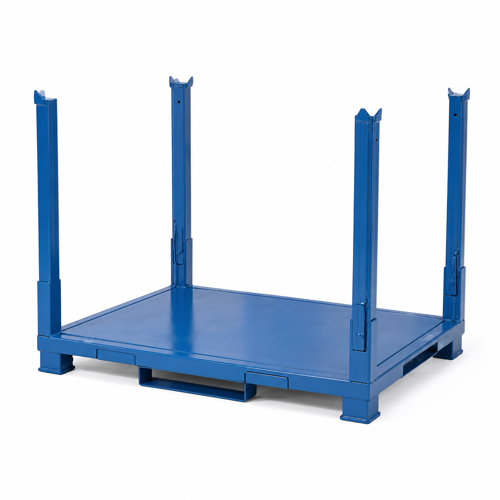 Foldable Stacking Storage Pallet with 1000kg Capacity