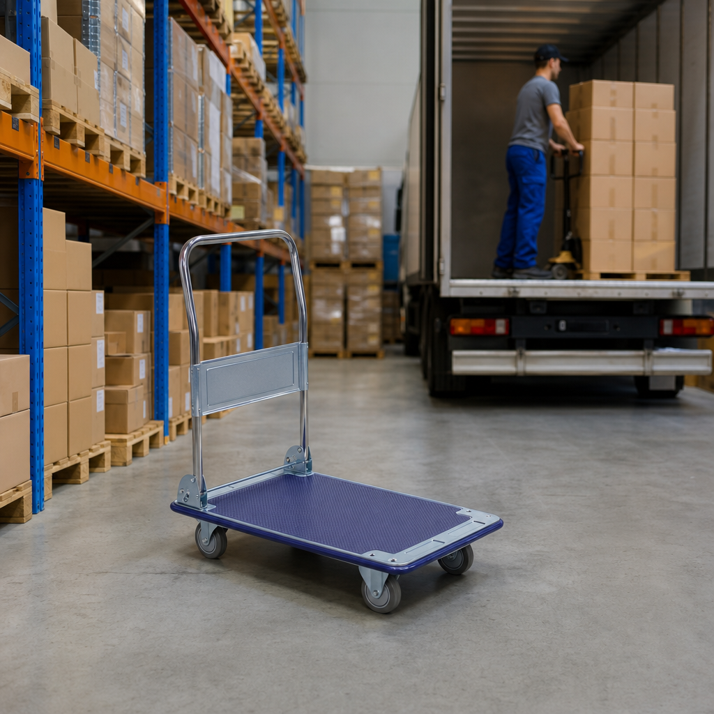 Folding Platform Truck with 200kg Load Capacity