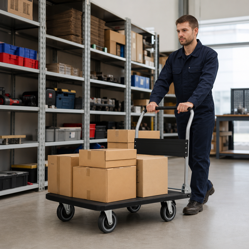 Folding Platform Truck with 200kg Load Capacity