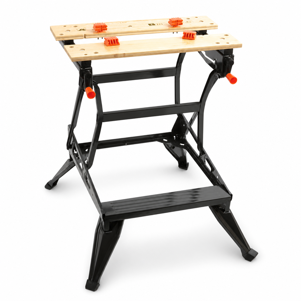 Folding Portable Workbench with 250kg Load Capacity