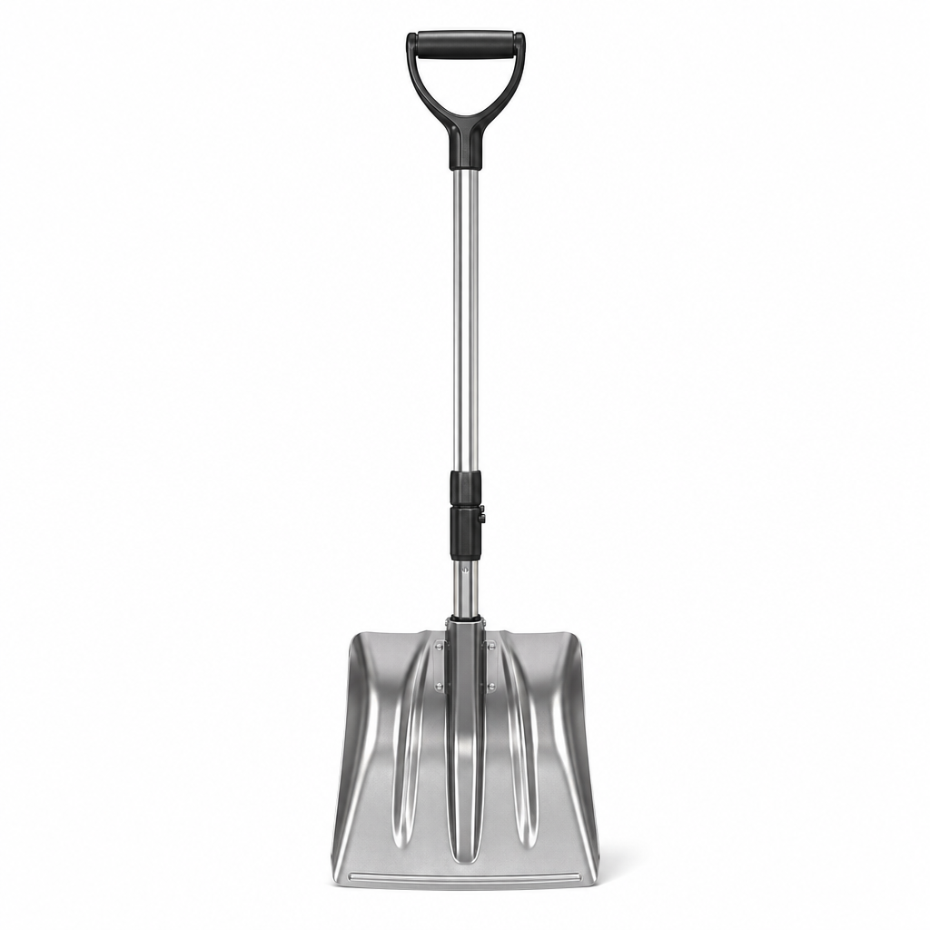 Folding Snow Shovel with Long Handle