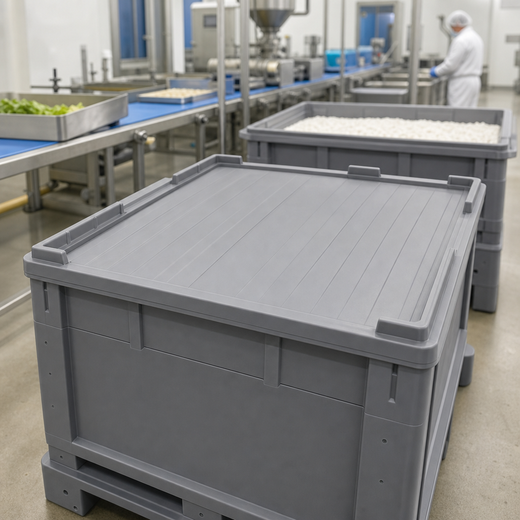 Food Grade Lid for Large Pallet Box