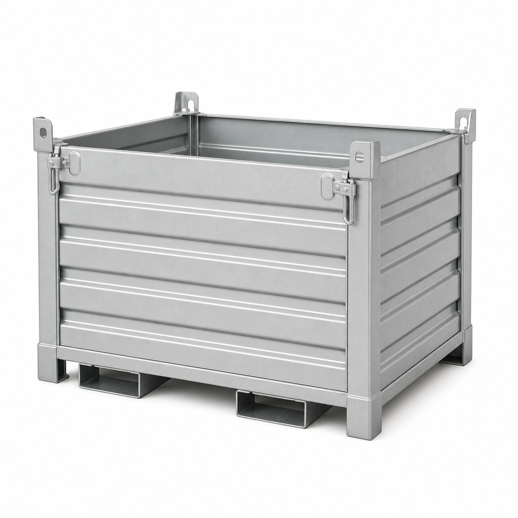 Fork Entry Stackable Industrial Container 147L