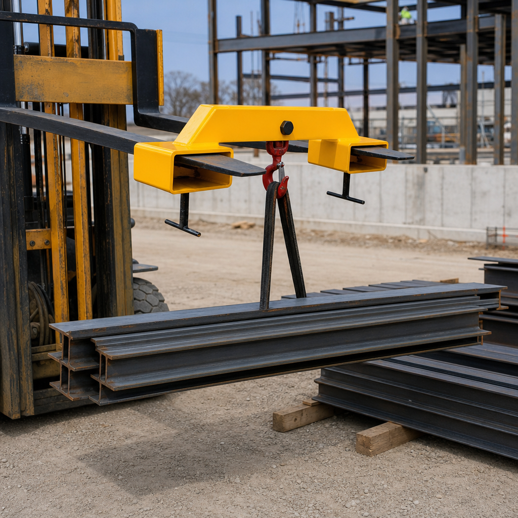Fork Mounted Crane Hook Attachments for Forklift Lifting
