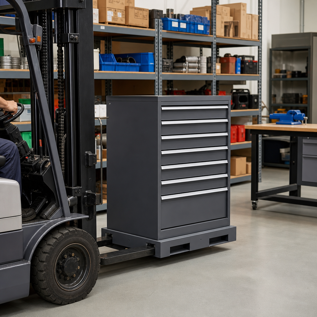 Forklift Base for 850mm Wide Drawer Cabinets
